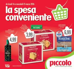 Volantino Supermercati Piccolo Pagina 1