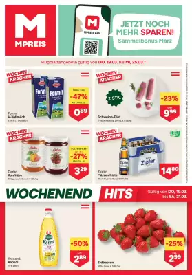 MPreis Flugblatt (gültig bis 25-03)