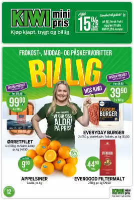 Kiwi kundeavis (gyldig til 22-03)