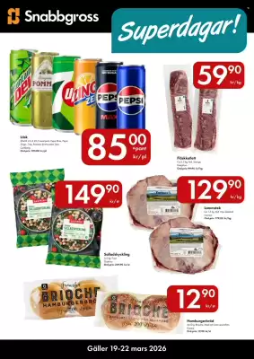 Snabbgross reklamblad