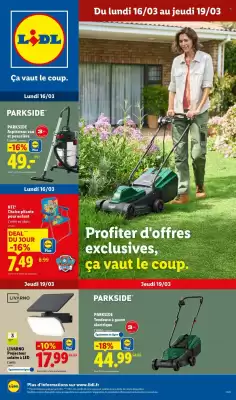 Catalogue Lidl (valable jusqu'au 19-03)