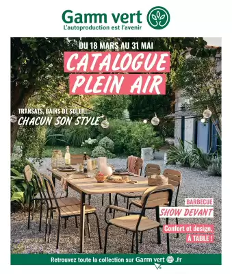 Catalogue Gamm vert (valable jusqu'au 31-05)