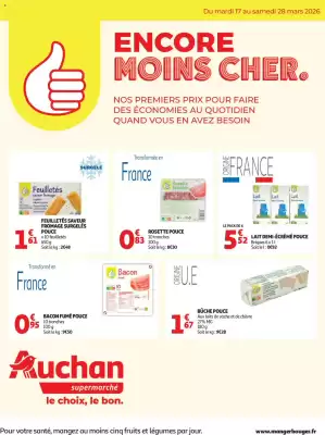 Catalogue Auchan Supermarché (valable jusqu'au 28-03)