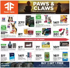 Mills Fleet Farm weekly ad week 12 Page 1