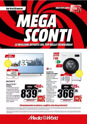 Volantino MediaWorld (valido fino al 23-03)