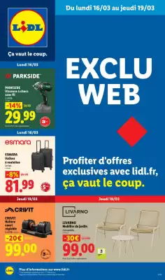 Catalogue Lidl (valable jusqu'au 19-03)