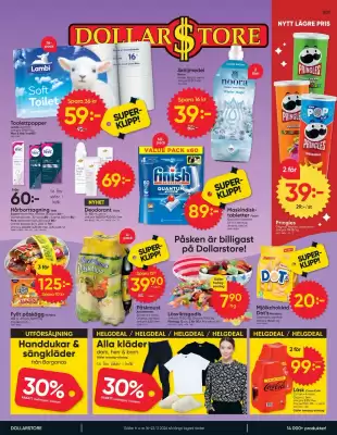 DollarStore annonsblad (giltig till och med 22-03)