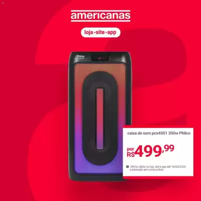 Encarte Lojas Americanas (válido até 16-03)