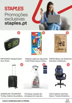 Folheto Staples (válido até 6-04)