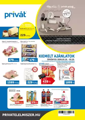 PRIVÁT akciós újság (érvényes eddig: 25-03)
