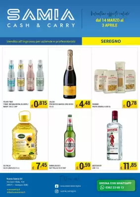 Volantino Samia Cash and Carry (valido fino al 3-04)