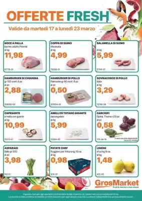 Volantino GrosMarket (valido fino al 23-03)
