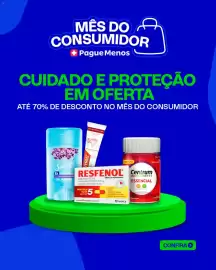 Catálogo Farmácias Pague Menos semana 12 Página 1