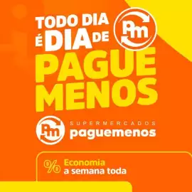 Catálogo Supermercados Pague Menos semana 12 Página 1