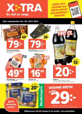 Coop Extra reklamblad (giltig till och med 30-03)