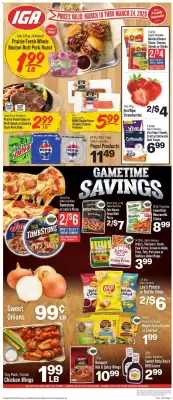 IGA weekly ad (valid until 24-03)
