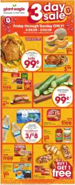 Giant Eagle weekly ad Page 1
