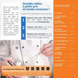 Catalogue E.Leclerc | Carte traiteur page 3