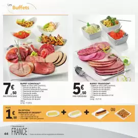 Catalogue E.Leclerc | Carte traiteur page 44