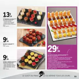 Catalogue E.Leclerc | Carte traiteur page 59