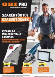 OBI akciós újság Oldal 1