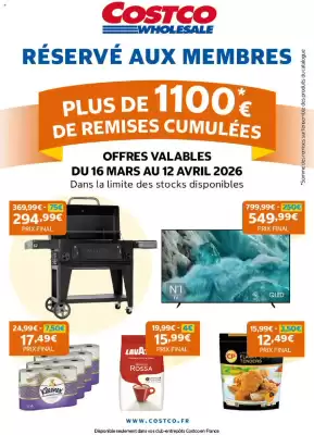 Catalogue Costco (valable jusqu'au 12-04)