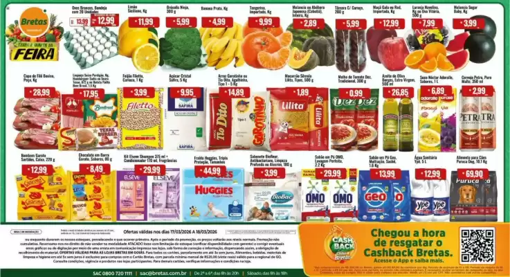 Catálogo Supermercados Bretas (válido até 18-03)