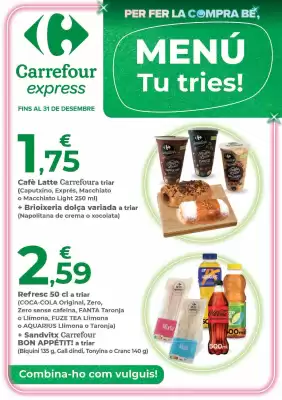 Folleto Carrefour Express (válido hasta el 31-12)