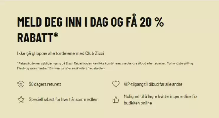 Zizzi reklamblad (giltig till och med 31-03)