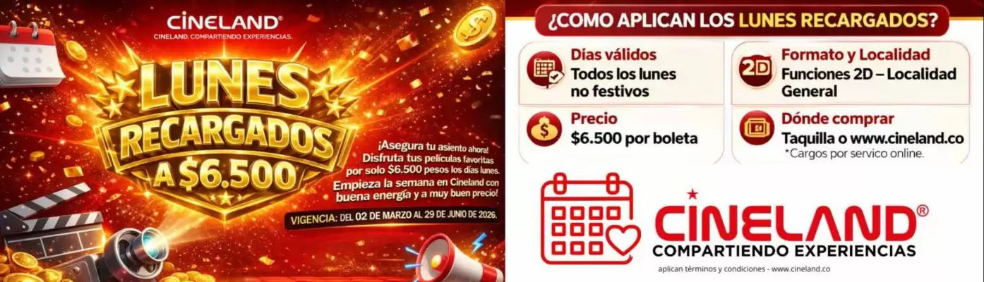 Catálogo Cineland (válido hasta 30-06)