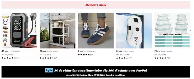 Catalogue Temu semaine 12 page 1