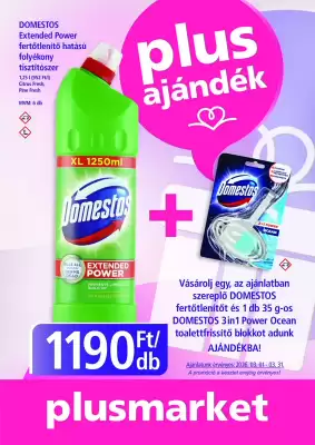 PlusMarket akciós újság (érvényes eddig: 31-03)