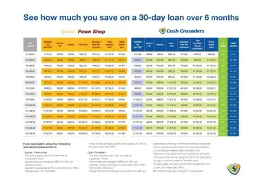 Cash Crusaders catalogue Page 1