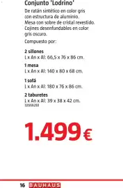 Catálogo Bauhaus Página 16