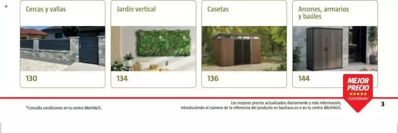 Catálogo Bauhaus Página 3