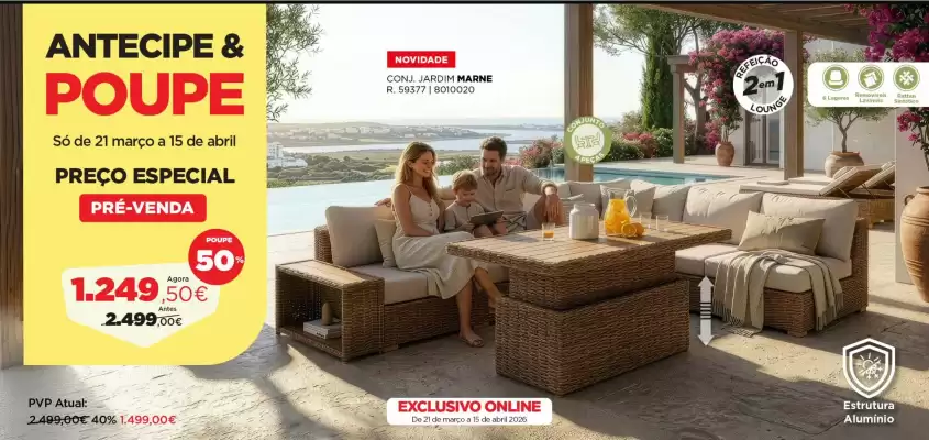 Espaço Casa (válido até 15-04)