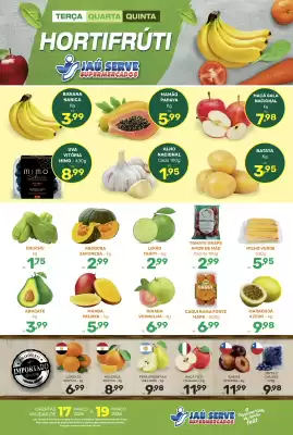 Catálogo Supermercados Jau Serve (válido até 19-03)