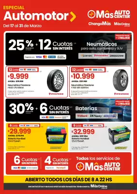 Changomas (válido hasta 31-03)