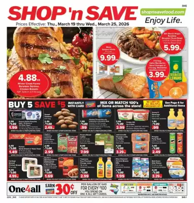 Shop 'n Save weekly ad (valid until 25-03)