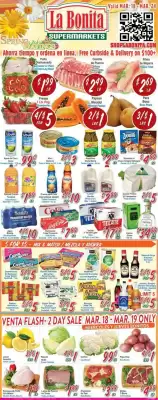 La Bonita Supermarkets weekly ad (valid until 24-03)