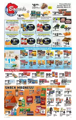 Boyer's Food Markets weekly ad (valid until 21-03)