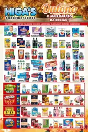 Folheto Higa's Supermercado semana 12 Página 1