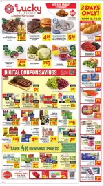 Lucky Supermarkets weekly ad week 12 Page 1
