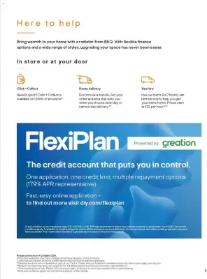 B&Q brochure (valid until 1-09)