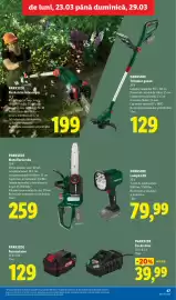 Catalog Lidl săptămâna 13 Pagină 47