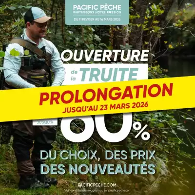 Catalogue Pacific Pêche (valable jusqu'au 23-03)