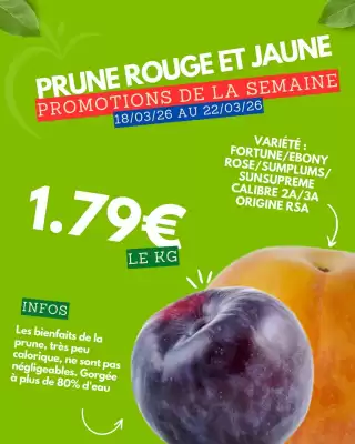 Catalogue marché frais Géant (valable jusqu'au 22-03)