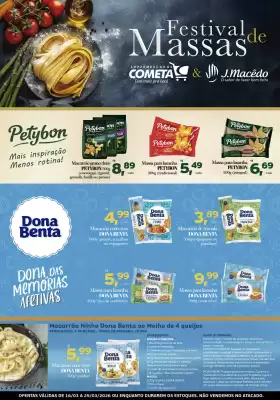 Encarte Cometa Supermercados (válido até 25-03)