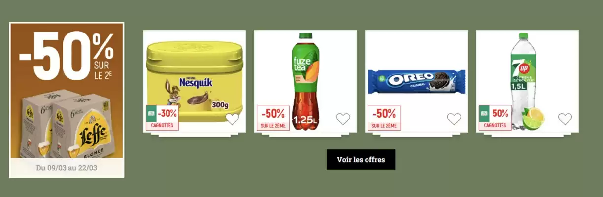 Catalogue Petit Casino (valable jusqu'au 22-03)