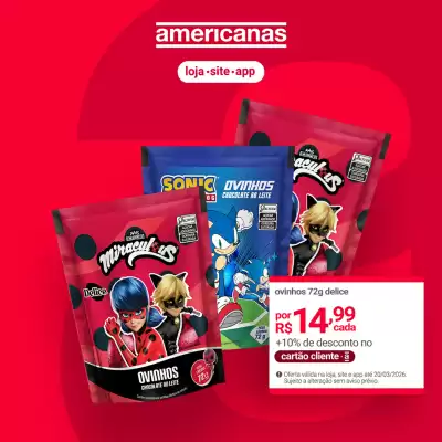 Encarte Lojas Americanas (válido até 20-03)